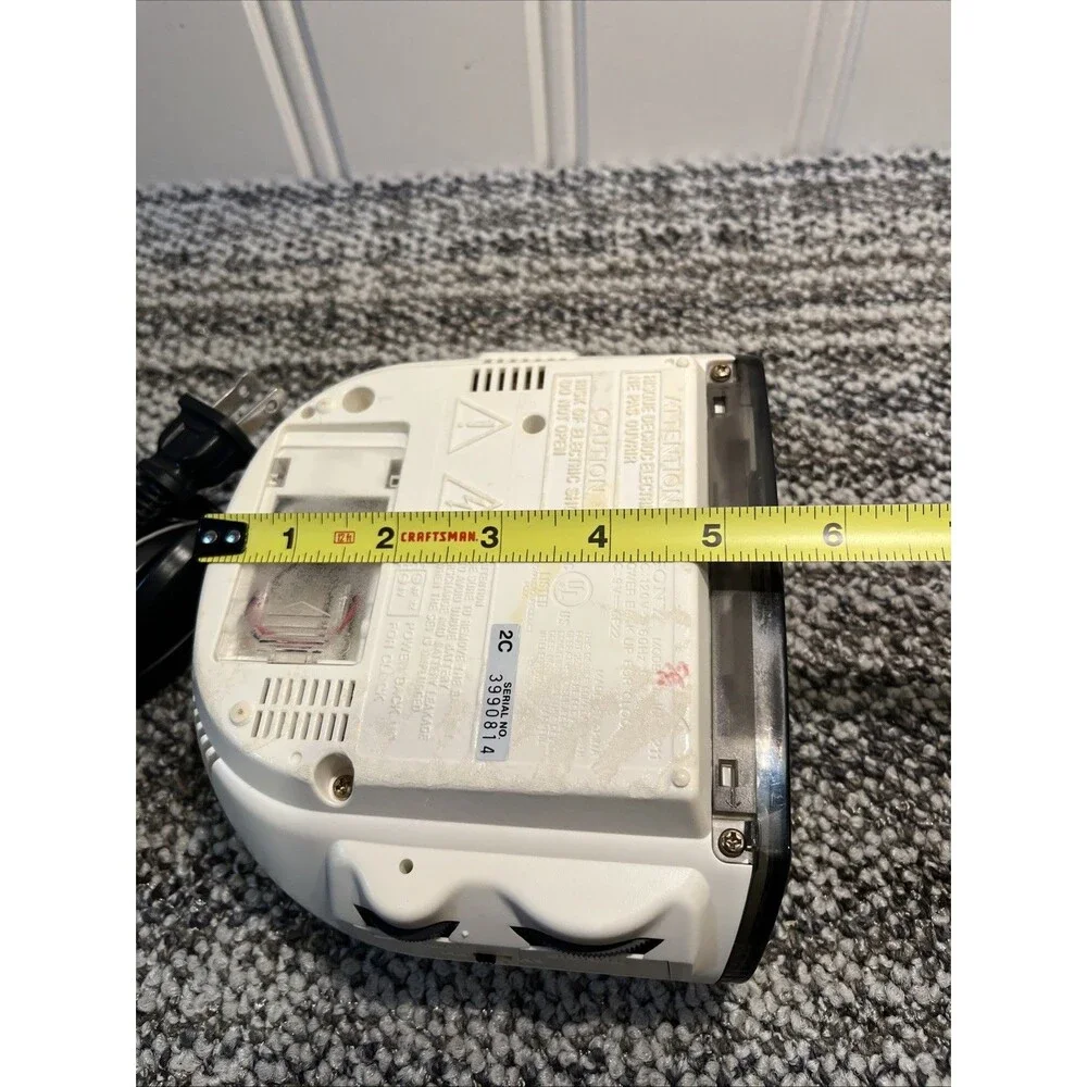 VTG Sony Dream Machine ICF-C211 FM/AM Alarm Clock Radio White Digital Working - Picture 12 of 12